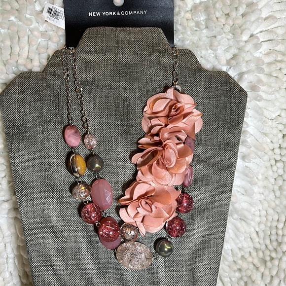 New York & Company Accessories New York Company Silver Tone Flowery